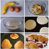 Pancakes alla banana