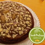 Torta cioccomandorle vegan!