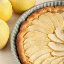 Torta
con mele e pere senza le uova