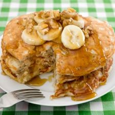 Banana Nut Pancakes