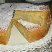 Torta morbida di pere